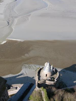 Tower, channel, sand