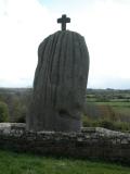 Menhir of St.-Uzec, from the back