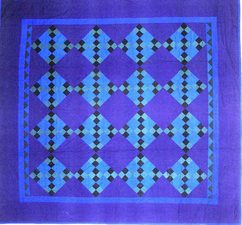 067:Four Patch-Nine Patch Variation-Lebanon, OH c.1940   79x73