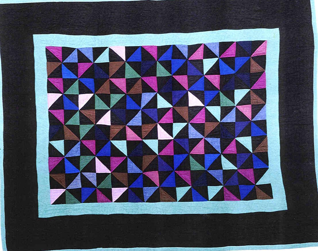 051:Triangles-Holmes County,OH c.1930  44x34