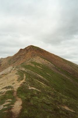 Ridge line down