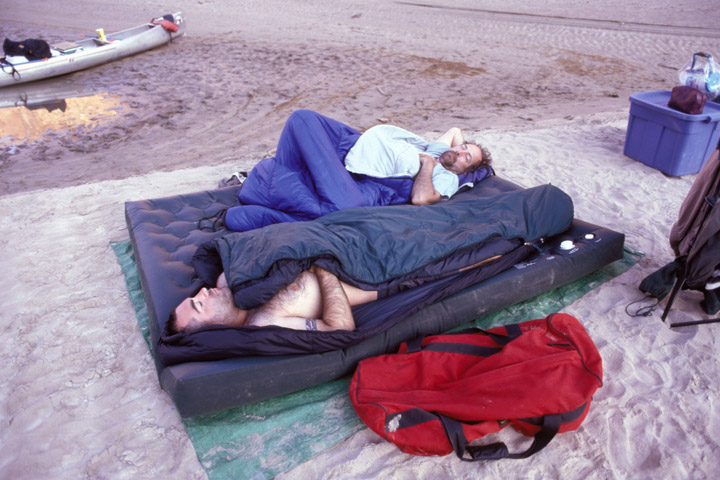  Sleeping arrangements for the inseperables.