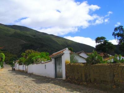 Villa de Leyva - Stone Paved Road