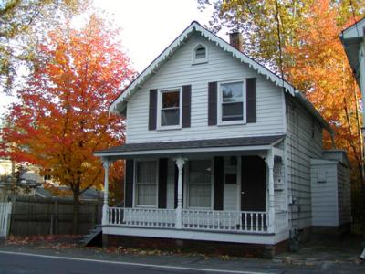 House on National Register of Historic Places, built 1852, now demolished.
