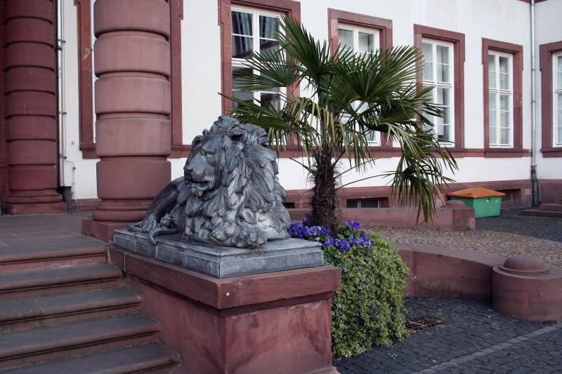 Entrance to Schloss in Hanau