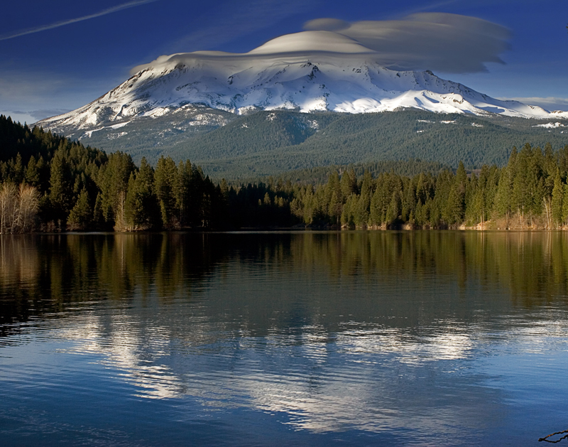 Lenticular Clouds over Shasta II