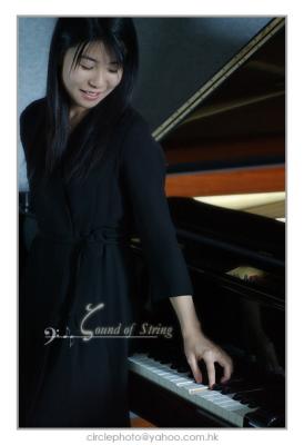 Touching the piano