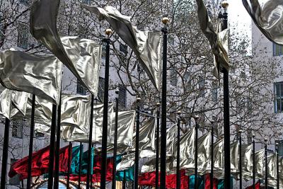 Flags, Rockefeller Center