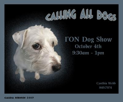 I'on Dog Show Poster