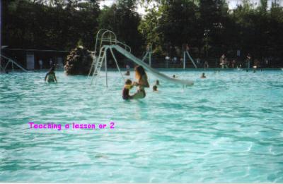 Swim Lesson - Knoebels Pool