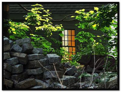 Sunlit window--Wiscasset (close to new home)