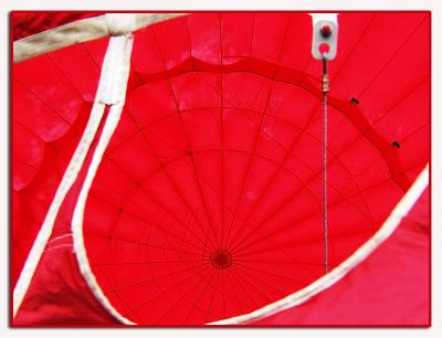 Ever wonder what one of those balloons looks like INSIDE?