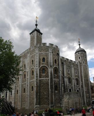 Menacing sky over the Tower