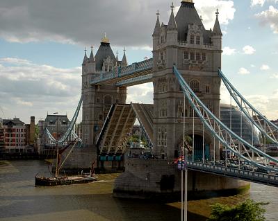 Tower Bridge open!