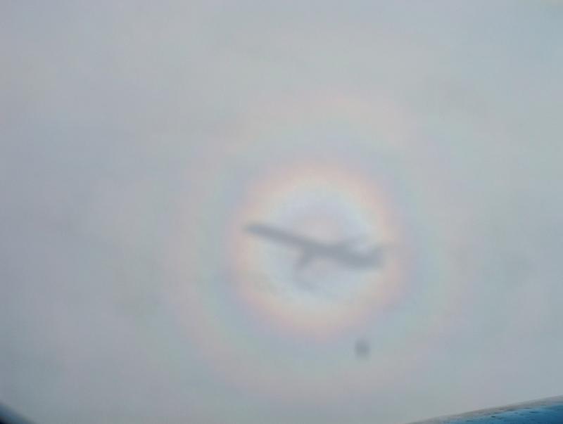 Weird Plane Shadow