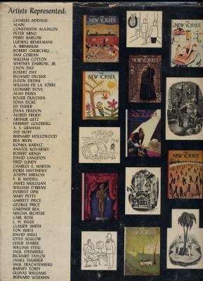 The New Yorker 1950-1955 Album (1955) (jacket rear)