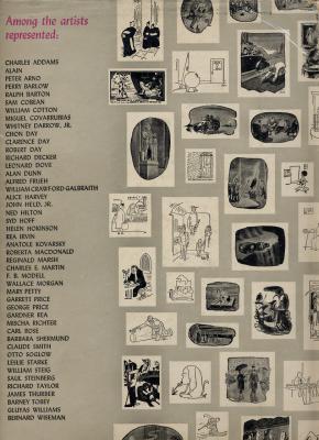 The New Yorker Twenty-Fifth Anniversary Album (1951) (jacket rear)