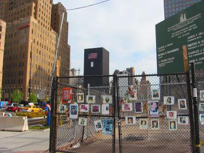 Fence on Murray Street and West Side Highway, NYCRemember Me