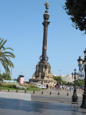 Christoph Colombo Square, Barcelona, Spain