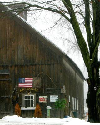 Barn in Winter *