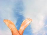 flying feet