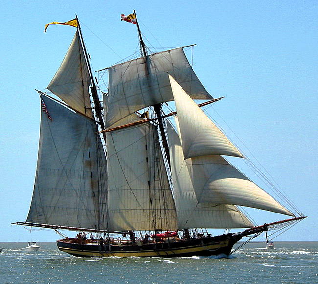 Pride of Baltimore, Charleston