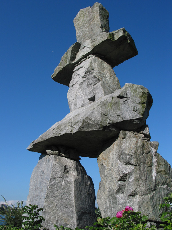 Inukshuk, Vancouver, BC
