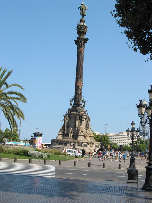 Christoph Colombo Square, Barcelona, Spain