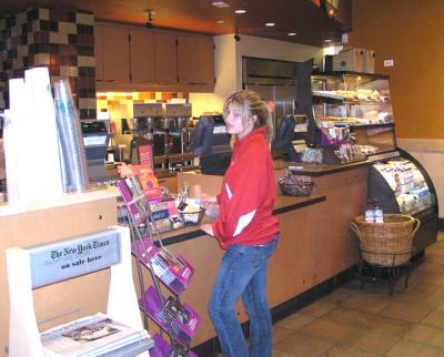 A New York Starbucks!