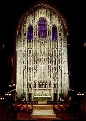 St. Thomas Church, Fifth Avenue, where my grandparents were married.