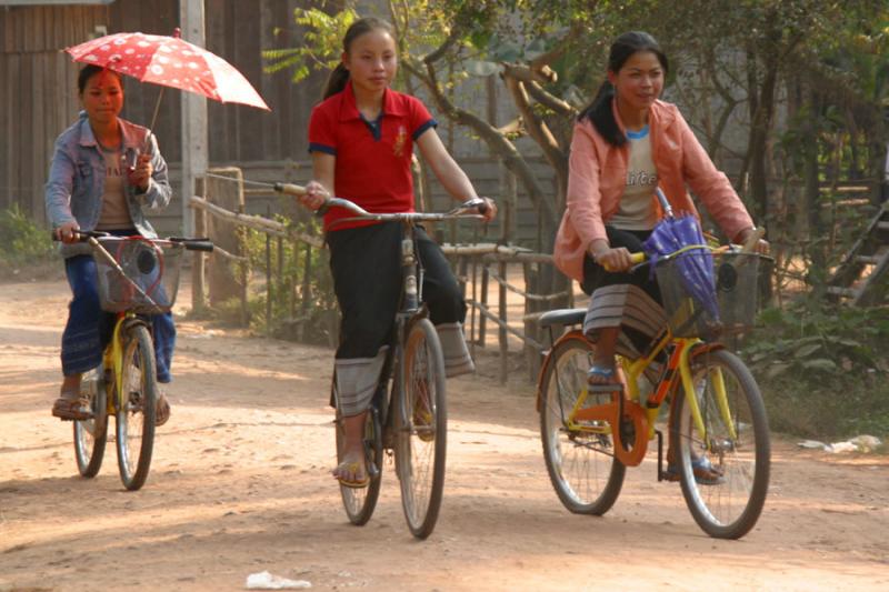 Cycling home