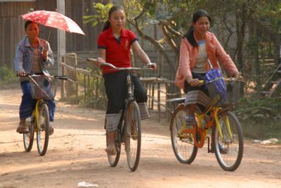 Cycling home
