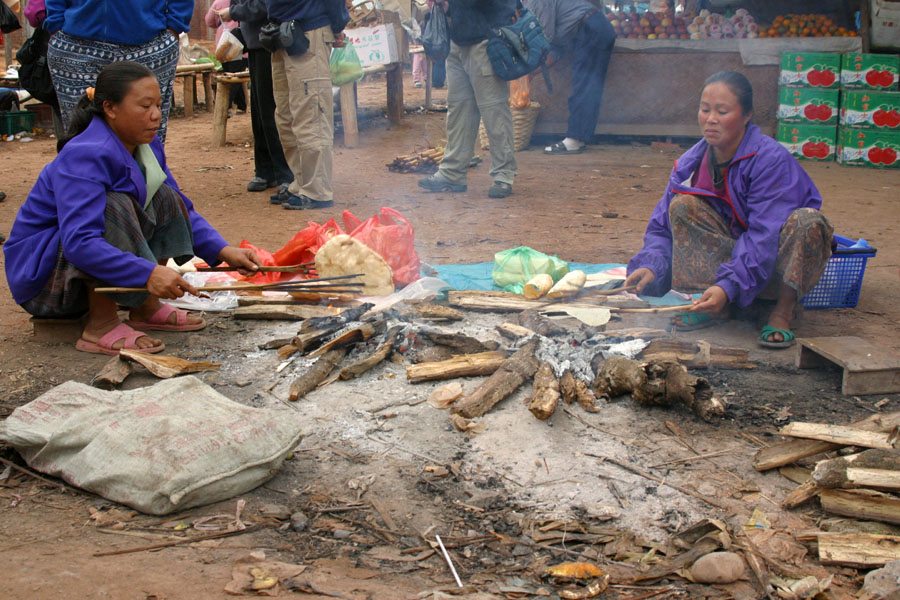 At the morning market