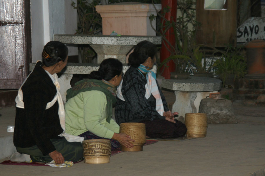 Waiting for the monks