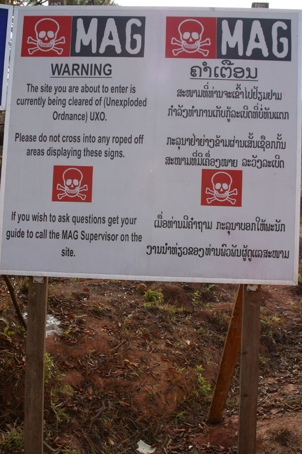 Watch out ... UXO!!!