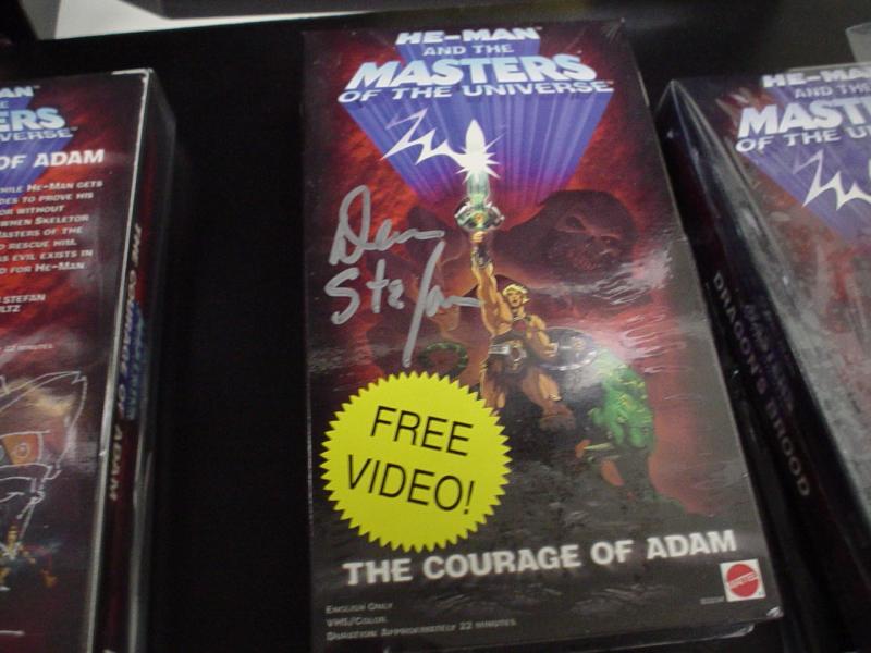 Dean Stefan Writer and Editor of the 2002 MOTU cartoon autograph from 03 comic-con