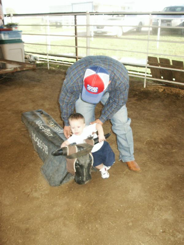 One of Cades first lessons w/ Shane Bob