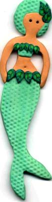 Green dots Mermaid