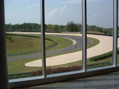 View of the track.....