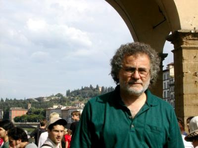 Richard on the Ponte Vecchio