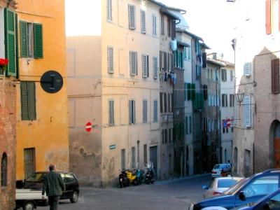 A street in Siena