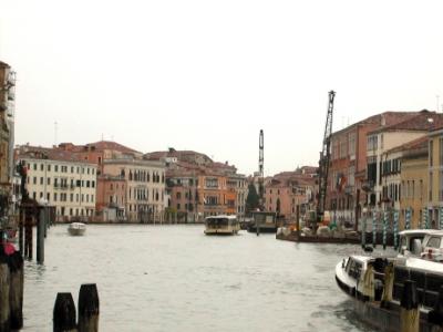 The Grand Canal, from a water taxi going to the Basilica. 1