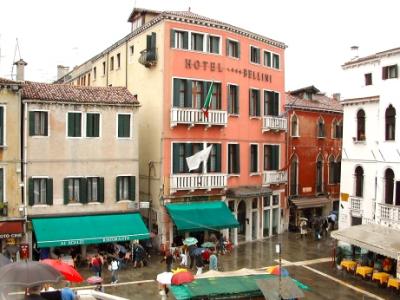 Hotel Bellini: On Rio Terra Lista di Spagna in the Cannaregio area. We stayed here. Overlooks the Grand Canal.