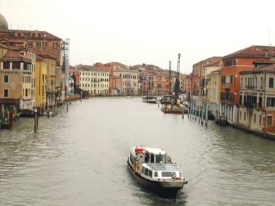 The Grand Canal as seen from a bridge