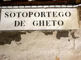 Sign for the Jewish Ghetto in the Cannaregio area. Worlds first ghetto. Instituted in 1516. Idea spread throughout Europe.