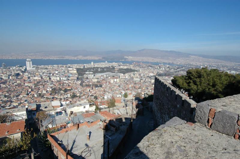 Izmir views from citadel