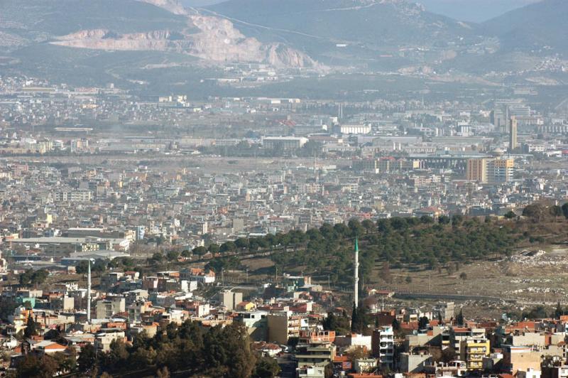 Izmir views from citadel
