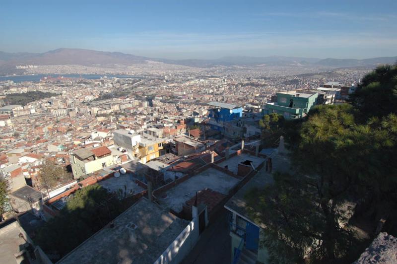 Izmir views from citadel