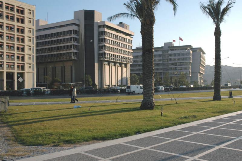 Izmir along sea front