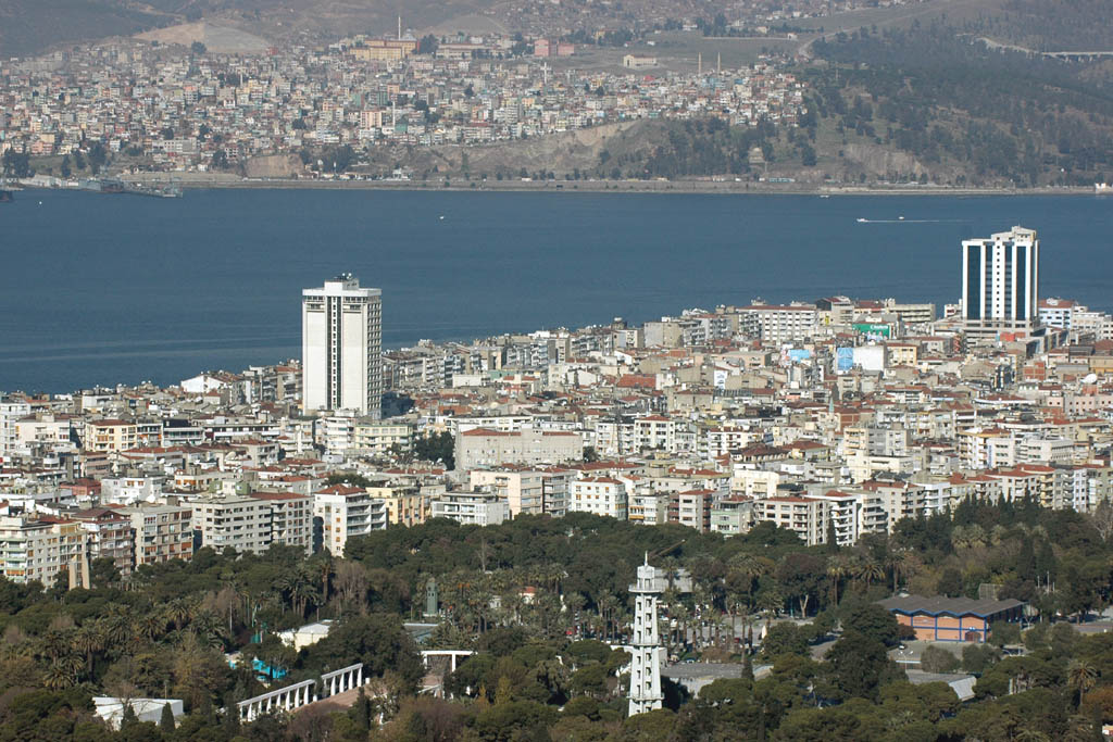 Izmir views from citadel